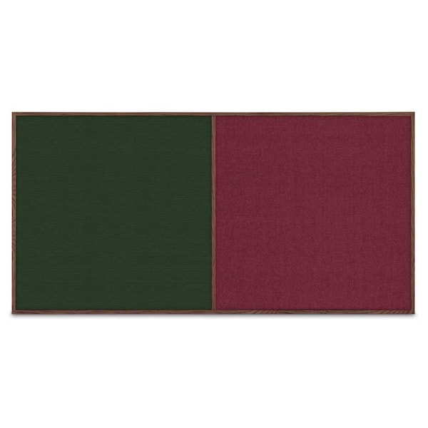 Enclosed Corkboard, 1 Door, 72"x48", 4" Fra
